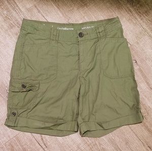 Croft and Barrow Green Cargo Shorts